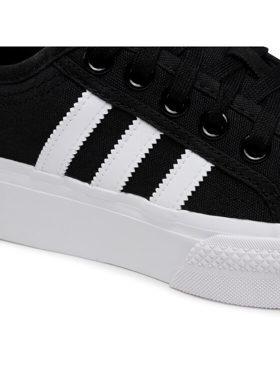 adidas adidas Sneakersy Nizza Platform W FV5321 Čierna