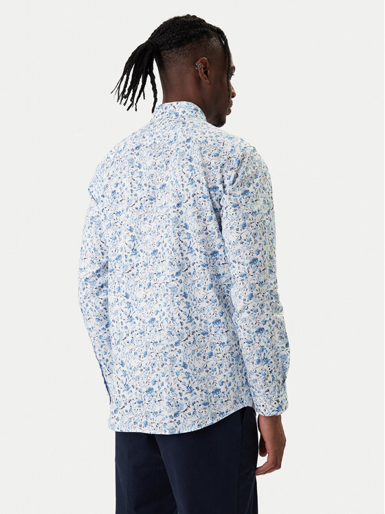Jack & Jones Jack & Jones Koszula Blabarnes 12273876 Błękitny Regular Fit