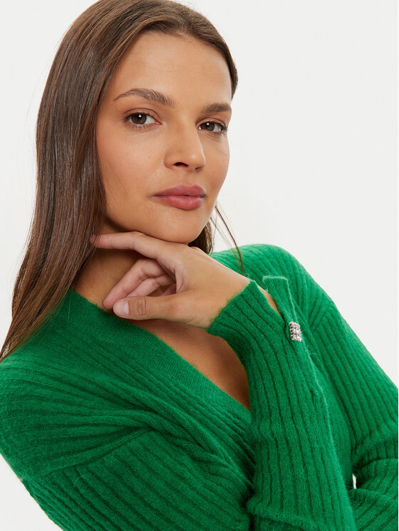 Liu Jo Liu Jo Sukienka dzianinowa WF4532 MA57P Zielony Regular Fit
