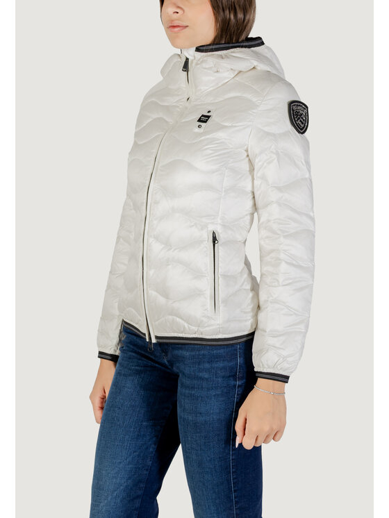 Blauer Blauer Μπουφάν χειμωνιάτικο CAMELIA Λευκό Egg Fit