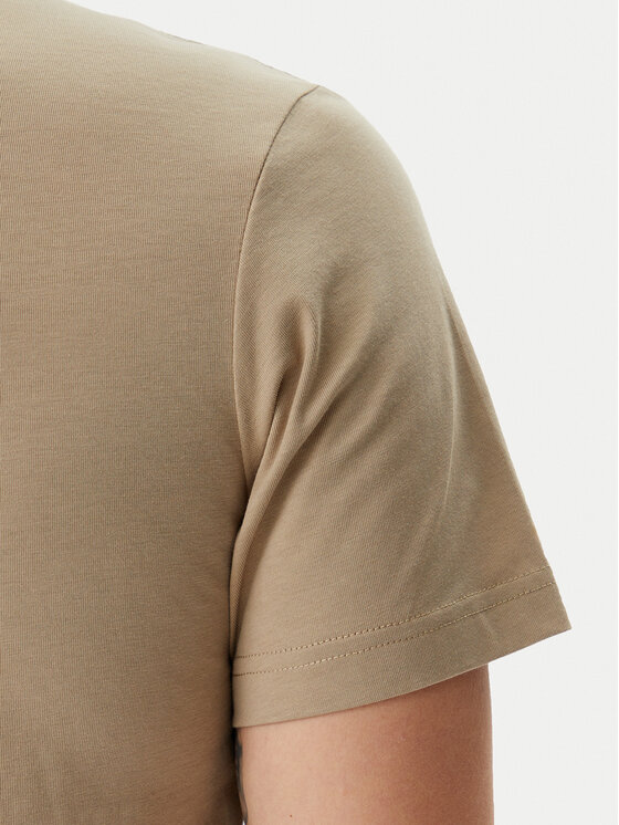 Calvin Klein Jeans Calvin Klein Jeans T-Shirt Serif Box Graphic J30J327474 Μπεζ Regular Fit