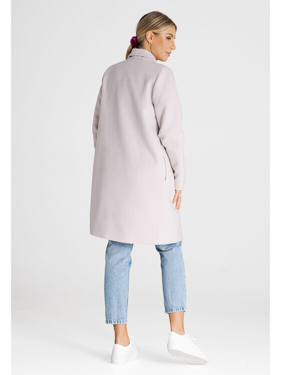 FIGL FIGL Παλτό M990 Μπεζ Regular Fit