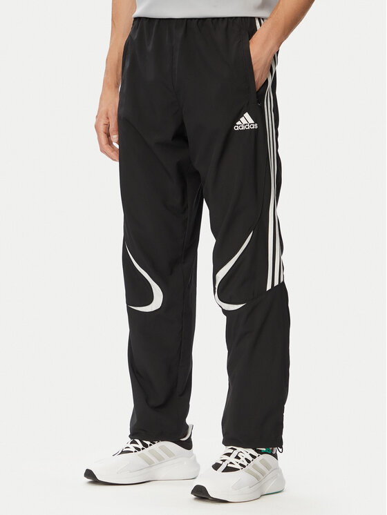 adidas Pantaloni trening adicolor Teamgeist KD5863 Negru Loose Fit