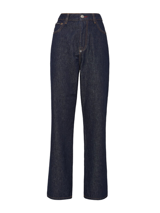 PHILIPP PLEIN PHILIPP PLEIN Jeansy 3163 Błękitny Loose Fit