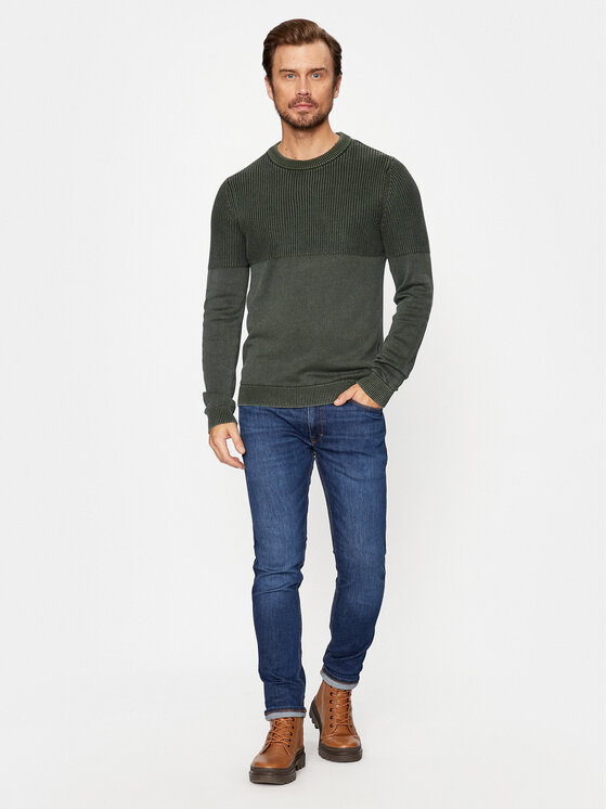 Jack&Jones Jack&Jones Džemper 12236265 Zelena Regular Fit