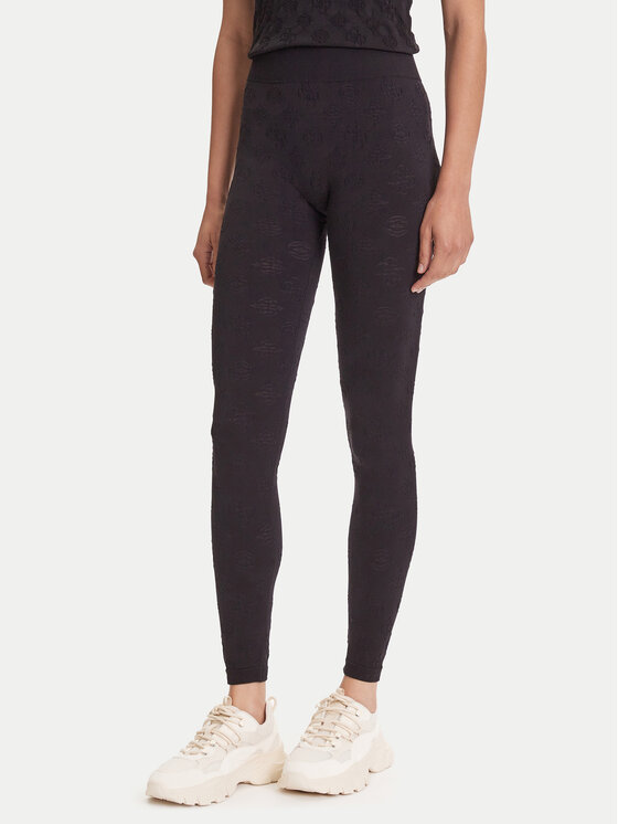 Guess Legíny V5YB09 Z3OA0 Čierna Slim Fit