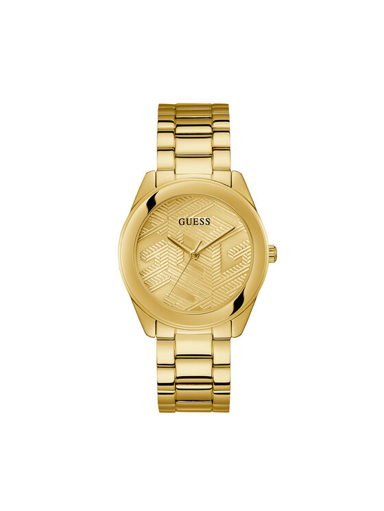 Guess Uhr Cubed GW0606L2 Goldfarben, Größe 00