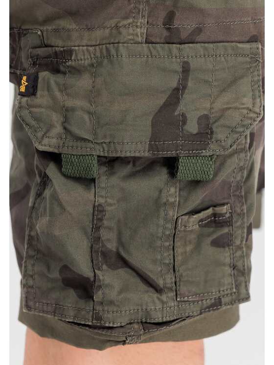 Alpha Industries Alpha Industries Szorty materiałowe AI.191201-415 Brązowy Regular Fit
