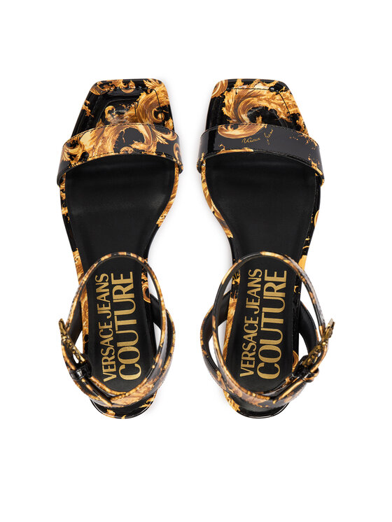Versace Jeans Couture Versace Jeans Couture Sandále 80VA3S61 ZS366 G89 Čierna