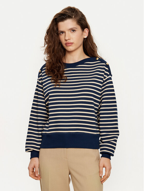 Tommy Hilfiger Tommy Hilfiger Pulóver WW0WW44447 Sötétkék Relaxed Fit