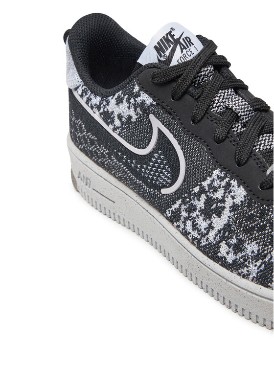 Nike Nike Snīkeri Af1 Crater Flyknit Nn (Gs) DM1060 001 Melns
