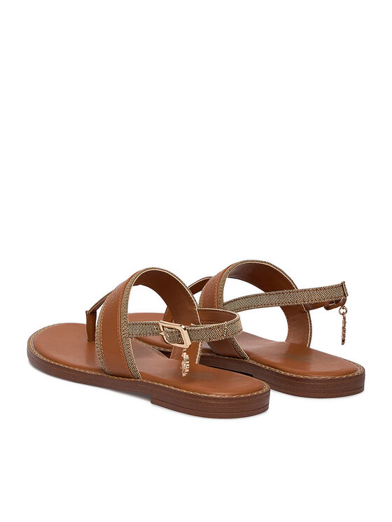 U.S. Polo Assn. U.S. Polo Assn. Sandále EO-CASSIE001W/6TY1 Hnedá