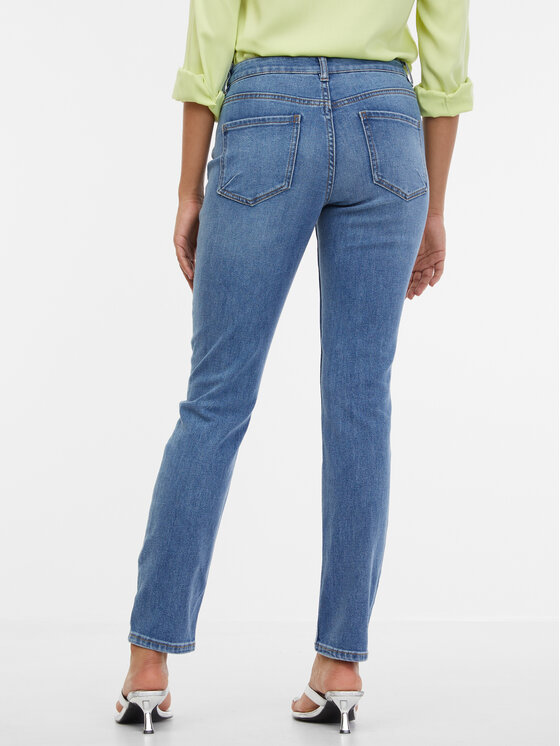 Orsay Orsay Jeansy 1000185D0128__36 Niebieski Slim Fit