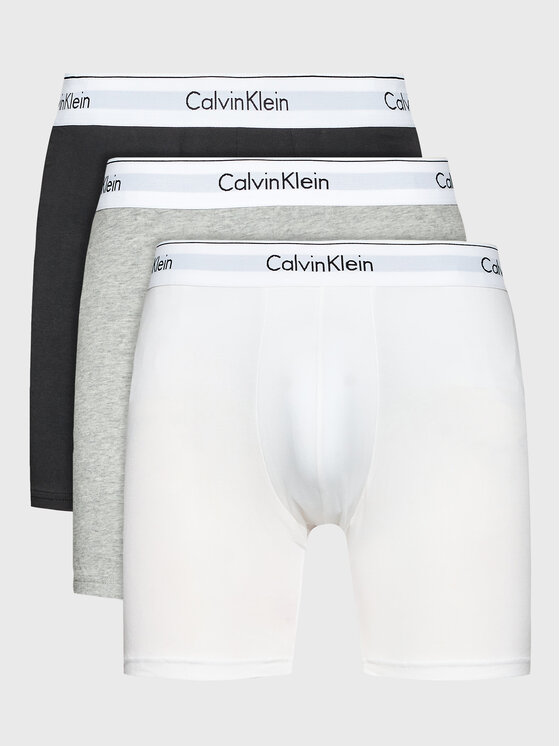 Calvin Klein Underwear Set 3 perechi de boxeri 000NB2381A Colorat