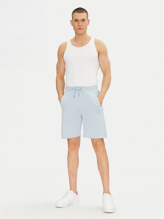 KARL LAGERFELD KARL LAGERFELD Szorty sportowe 705071 552951 Niebieski Regular Fit
