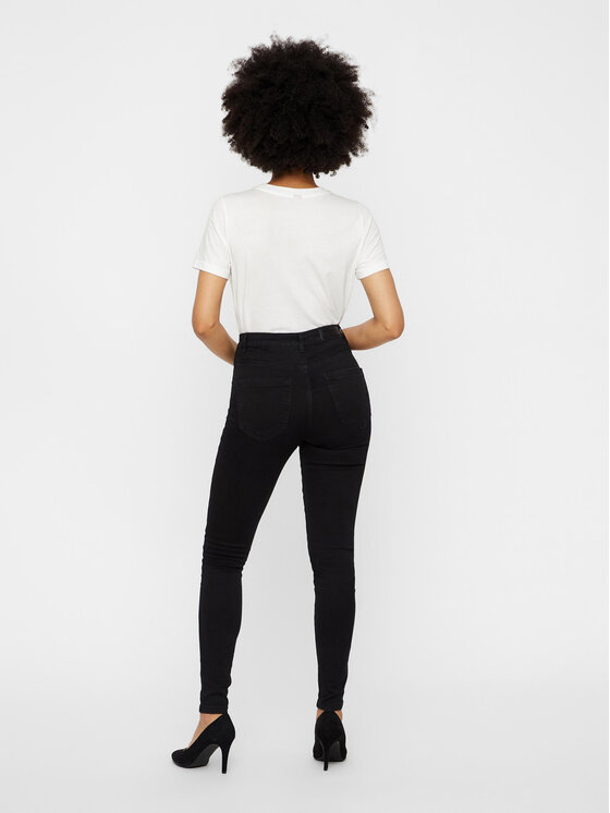 Vero Moda Vero Moda Džinsi Sophia 10209215 Melns Skinny Fit
