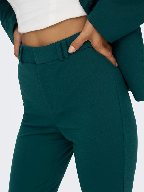 ONLY ONLY Παντελόνι υφασμάτινο Peach 15298660 Πράσινο Flared Fit
