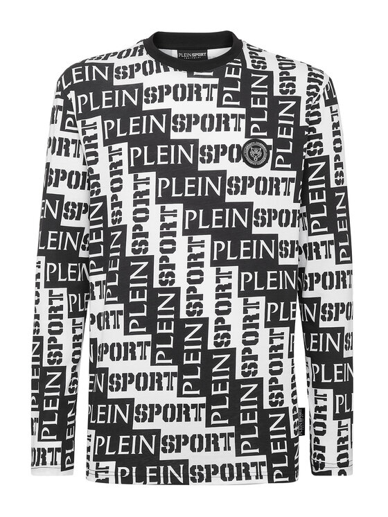 Plein Sport Plein Sport T-Shirt 21397 Biały Regular Fit