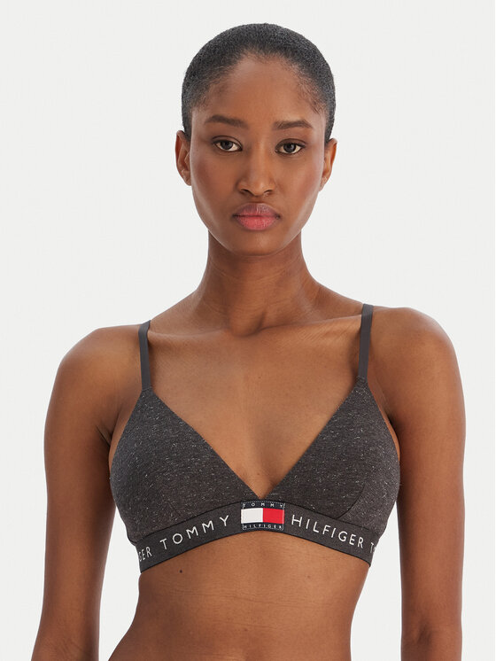 Tommy Hilfiger Tommy Hilfiger Sutien Bralette UW0UW06224 Gri