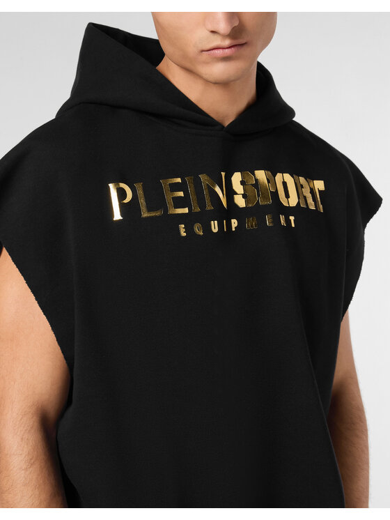 Plein Sport Plein Sport Kamizelka 23097 Czarny Straight Fit