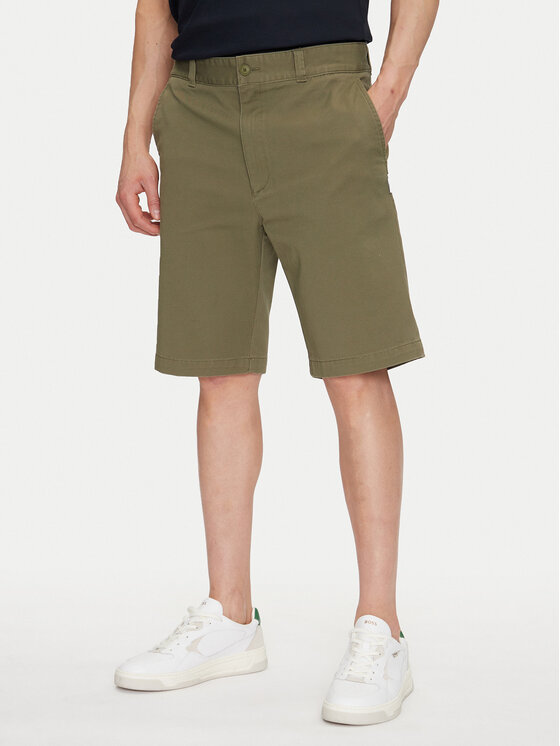 HUGO Pantalon scurți din material Dante242 50510605 Kaki Regular Fit