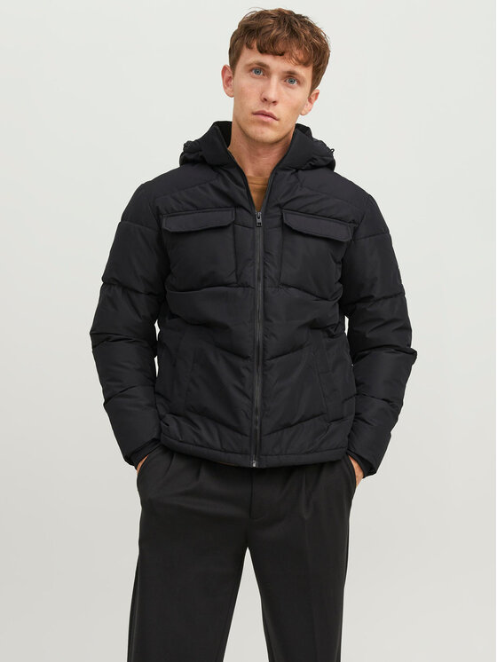 Jack&Jones Zimné bundy 12236044 Čierna Regular Fit