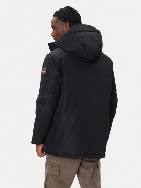 Napapijri Napapijri Žieminė striukė A-Cornier NP0A892J Juoda Regular Fit