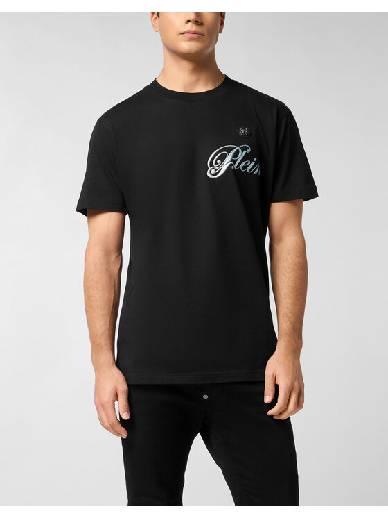 PHILIPP PLEIN PHILIPP PLEIN T-Shirt 27141 Czarny Regular Fit