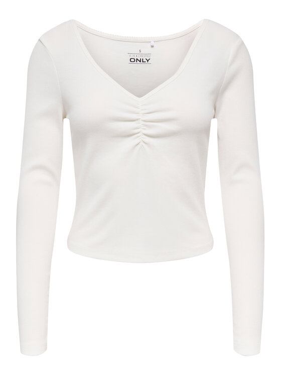 ONLY ONLY Halenka Betty 15365756 Bílá Standard Fit