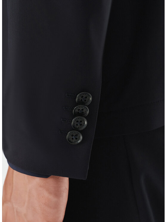 Pako Lorente Pako Lorente Marynarka P24WF-3G-001 Granatowy Super Slim Fit