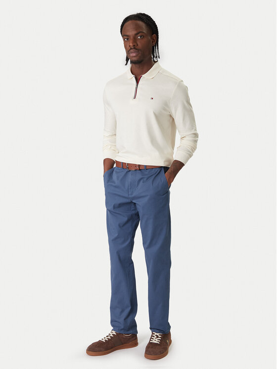 Tommy Hilfiger Tommy Hilfiger Polo MW0MW42808 Écru Regular Fit