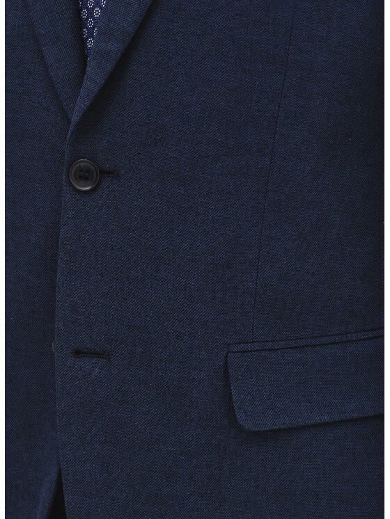 Pako Lorente Pako Lorente Marynarka P25SF-3G-021 Granatowy Slim Fit