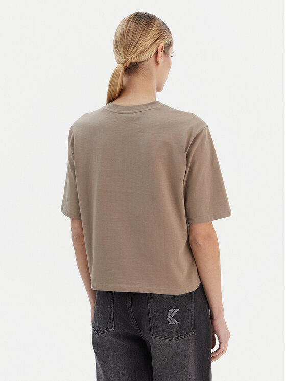 Guess Guess T-Shirt V4YI06 I3Z14 Beige Regular Fit