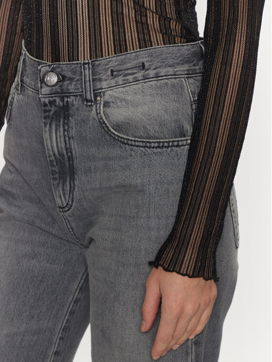 Vila Vila Μπλουζάκι Mist 14102378 Μαύρο Slim Fit