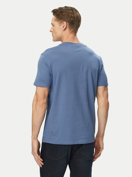 HUGO HUGO T-Shirt Dulivio 50467556 Blau Regular Fit