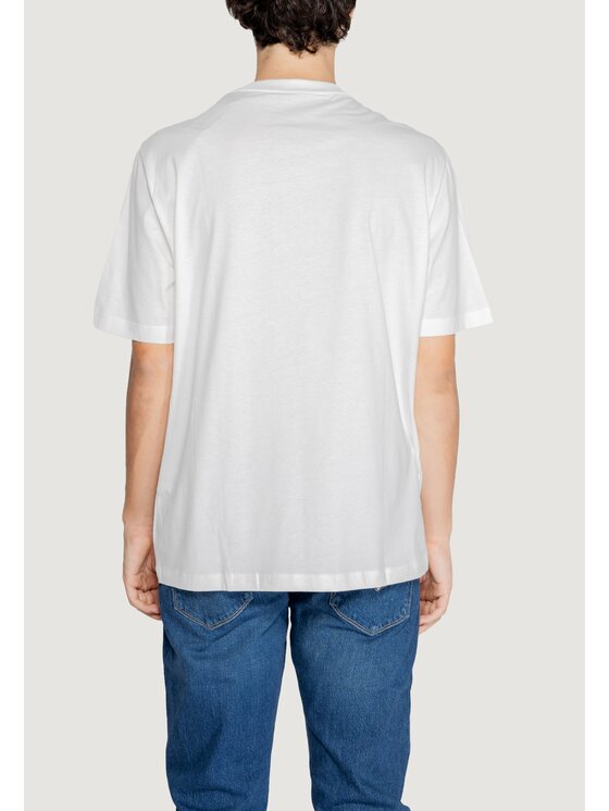 Armani Exchange Armani Exchange T-shirt 6DZTHZ ZJBYZ Bianco Shirt Fit