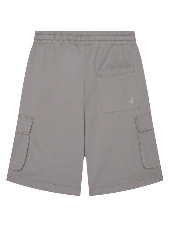 United Colors Of Benetton United Colors Of Benetton Sportske kratke hlače 39DJC902N Siva Regular Fit