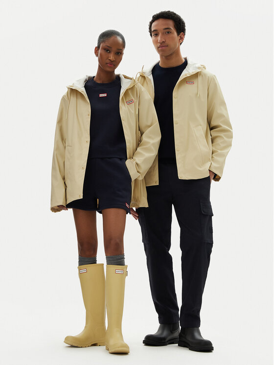 Hunter Hunter Dežna jakna Izzy Unisex HARU0012251 Bež Regular Fit