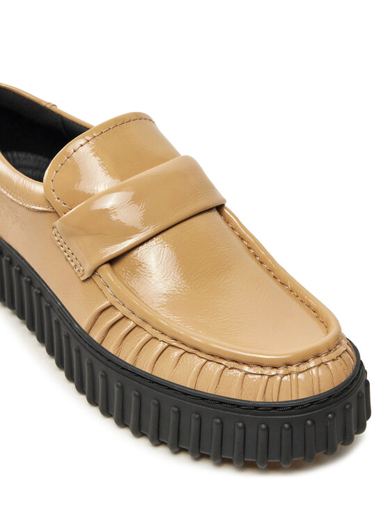 Clarks Clarks Pusbačiai Torhill Mocc 26179353 Smėlio