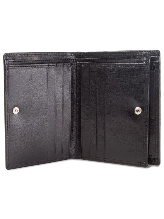 Portafoglio grande da uomo PL1900 Nero