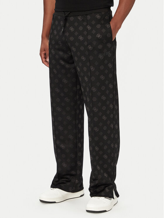 Guess Долнище анцуг Z6GB03 K2850 Черен Regular Fit