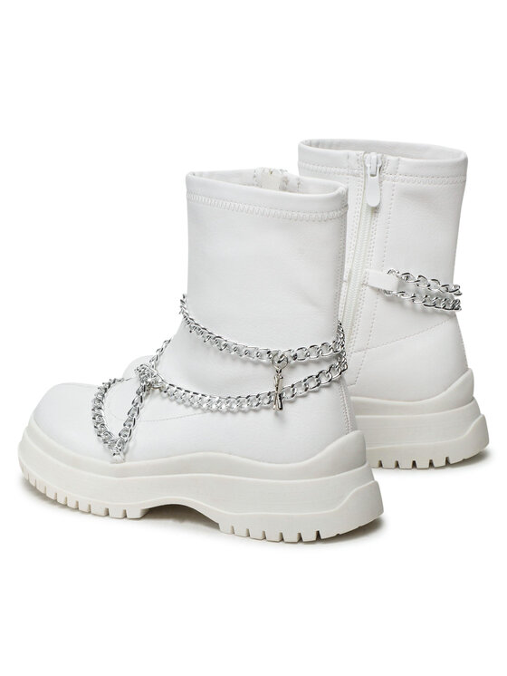 DeeZee DeeZee Īsie zābaki WS5271-01 Balts