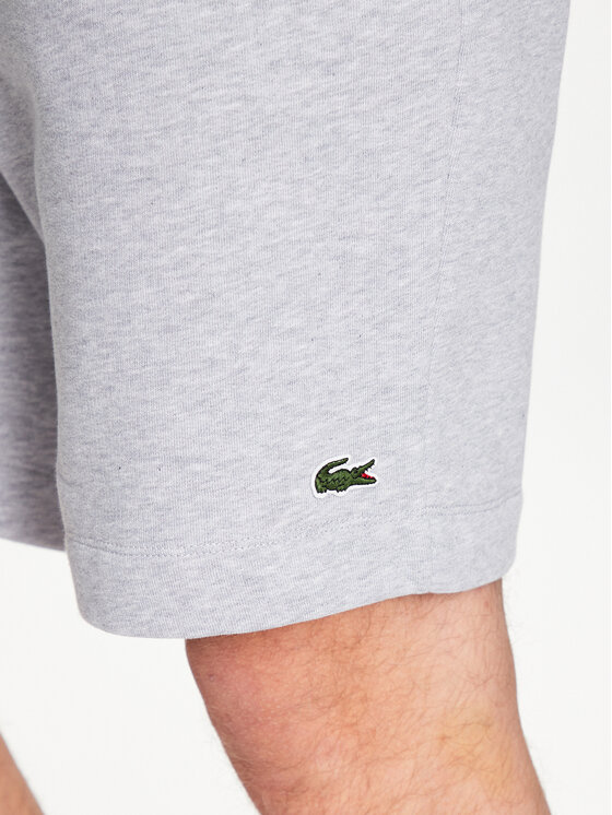 Lacoste Lacoste Sportske kratke hlače GH9627 Siva Regular Fit