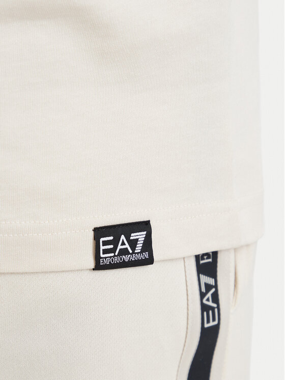 EA7 Emporio Armani EA7 Emporio Armani Tricou 7M002131 AF12957 U1079 Bej deschis Regular Fit