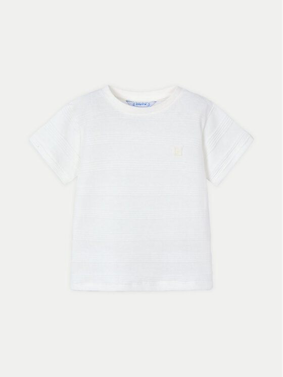 Mayoral T-Shirt 3028 Biały Regular Fit