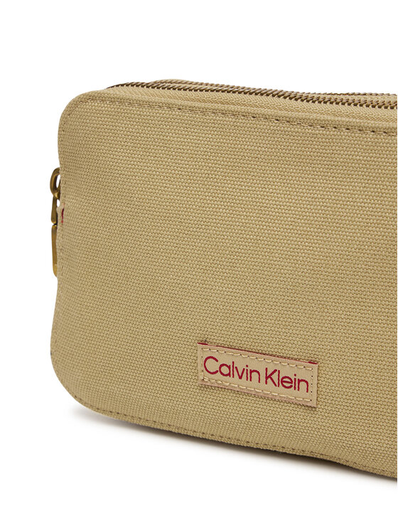 Calvin Klein Calvin Klein Táska Webbing Strap Canvas Camera Bag LV04F3385G Bézs