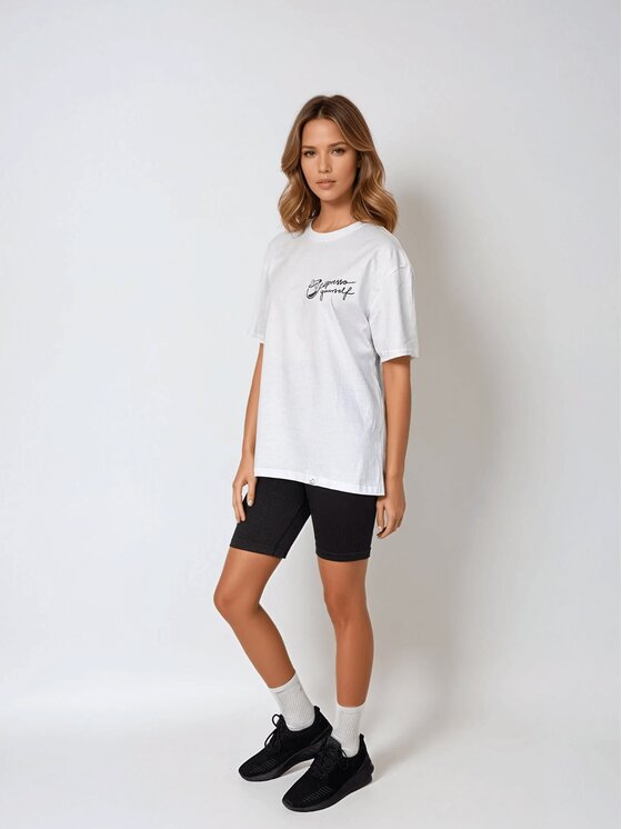 BeShaped BeShaped T-Shirt Espresso Yourself Brązowy Oversize
