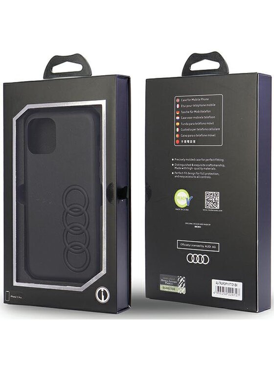 Audi Audi Etui na telefon iPhone 11 Czarny