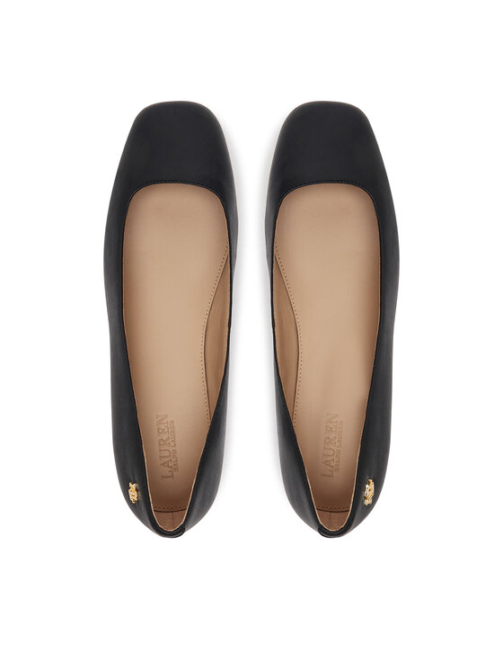 LAUREN RALPH LAUREN LAUREN RALPH LAUREN Baleriny Emellie 802970534001 Czarny