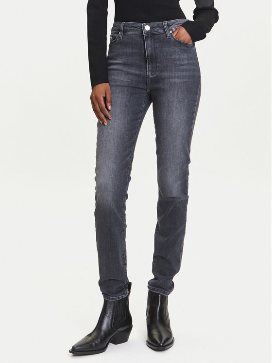 KARL LAGERFELD KARL LAGERFELD Jeansy A3W10016 Šedá Skinny Fit